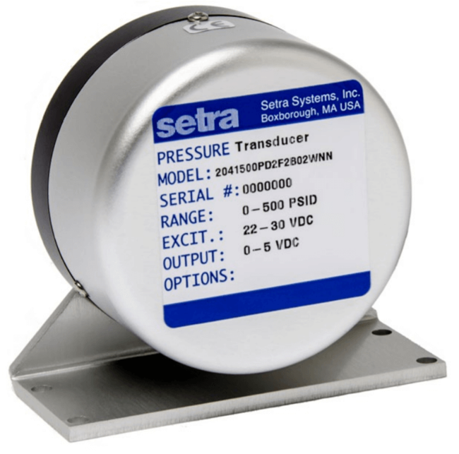 Setra Gauge and Absolute Pressure Transducer, Model 204